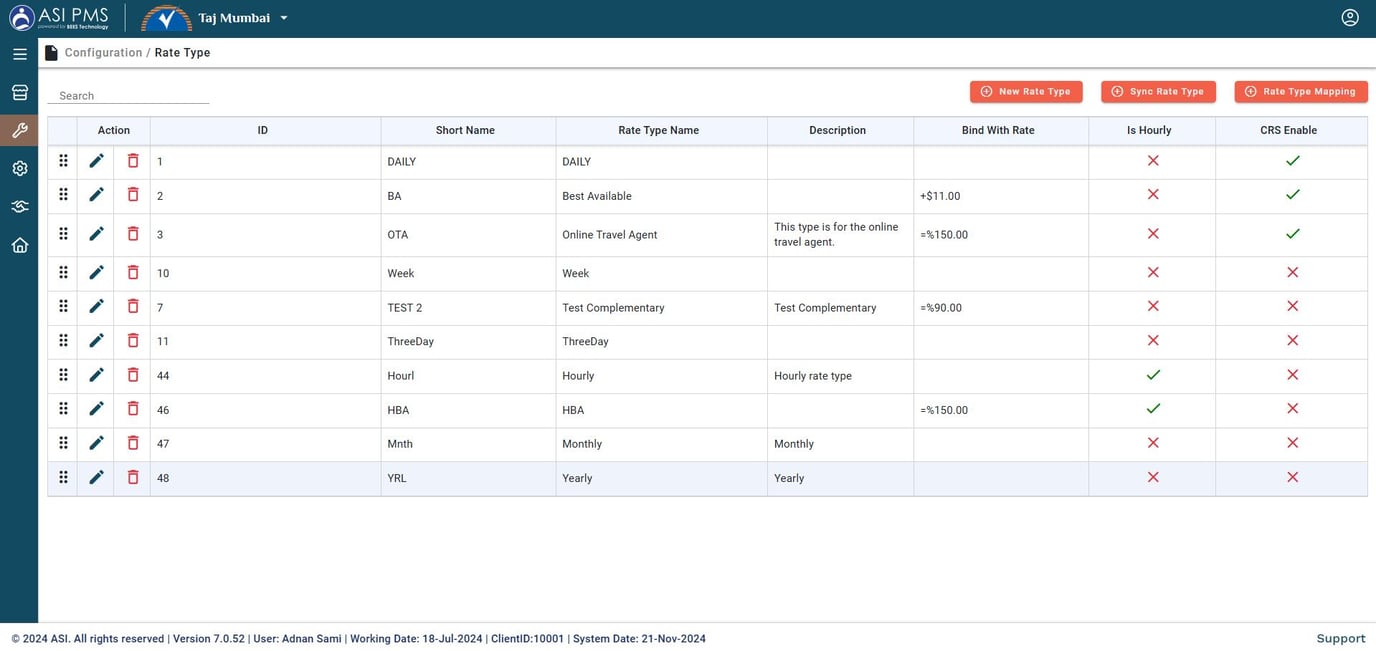 Introduction to Rate Management : Version 7